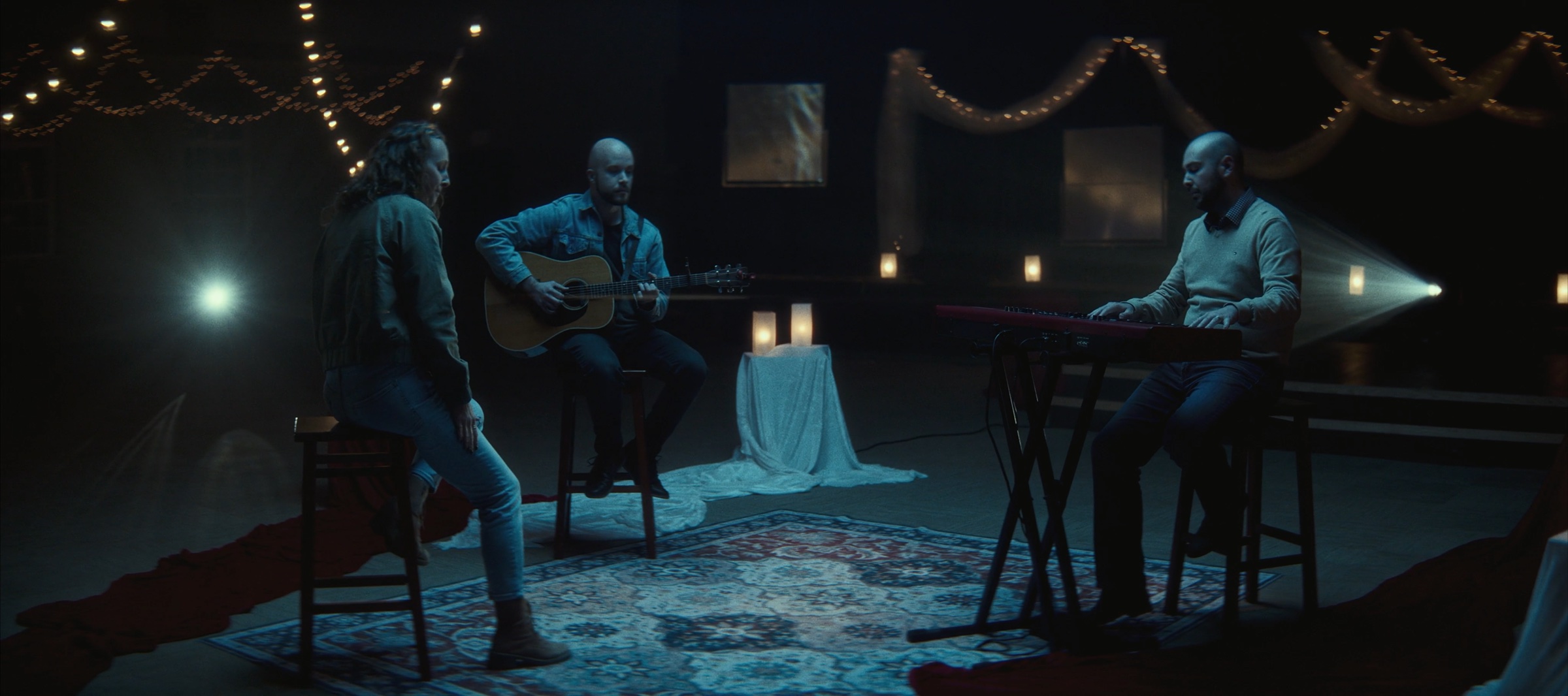 Still from the Advent worship films for Christ Church at Grove Farm